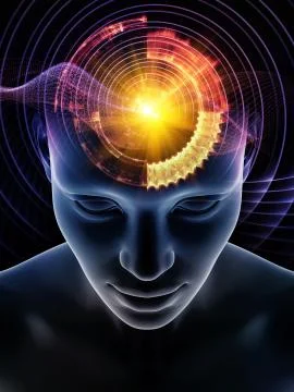 Inner Life of Human Mind Stock Illustration