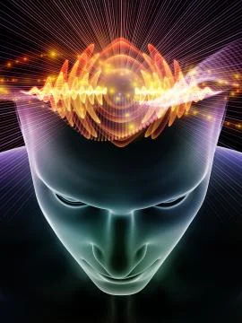 Inner Life of Human Mind Stock Illustration