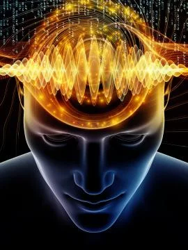 Inner Life of Human Mind Stock Illustration