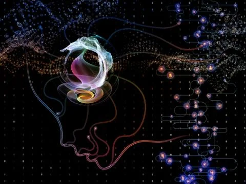Inner Life of Machine Consciousness Illustrazione stock