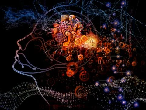 Inner Life of Machine Consciousness Illustrazione stock