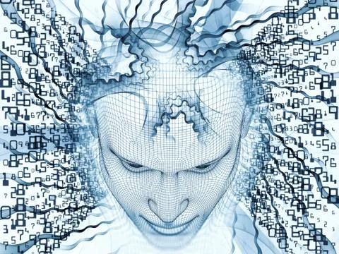 Inner Life of the Mind Stock Illustration