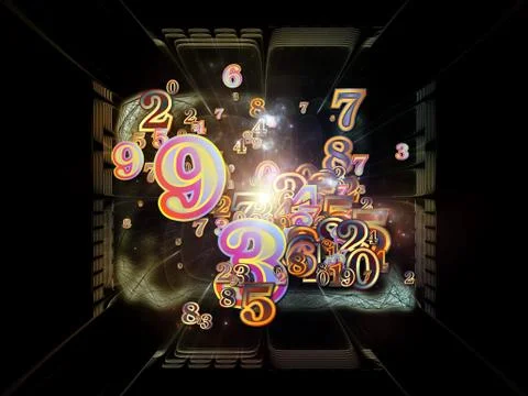 Inner Life of Numbers イラスト素材