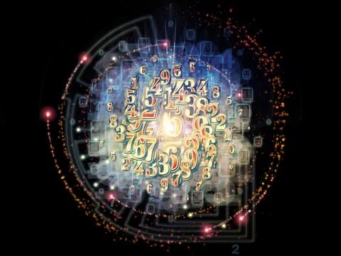 Inner Life of Numbers イラスト素材