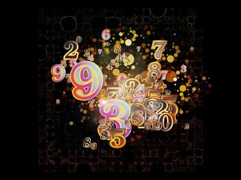 Inner Life of Numbers イラスト素材