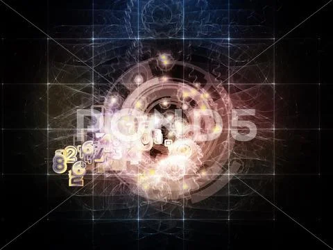 Inner Life of Technology Stock Illustration