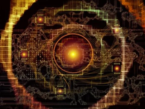 Inner Life of Technology Links イラスト素材