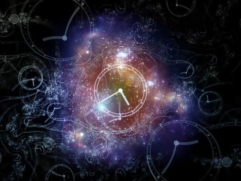 Inner Life of Temporal Realm Stock Illustration
