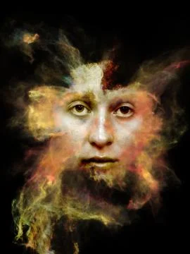 Inner Life of Your Shadow Stockillustratie