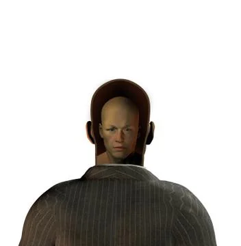 Inner man Stock Illustration