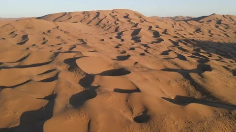 Inner Mongolia- Badain Jaran - Sunset Stock Footage 167767274