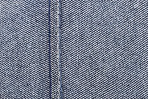 Inner seam of Jeans for pattern and background Foto stock