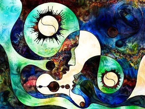 Inner Source 스톡 일러스트