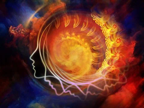 Inner Swirl Stockillustratie