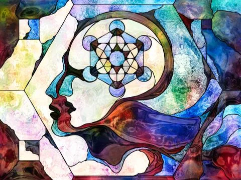 Inner Wisdom Stockillustratie