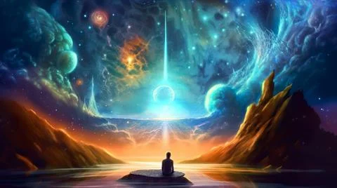 InnerSpace Stock Illustration