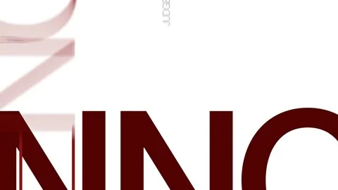 Innocent animated word cloud, text design animation. Kinetic typography. Stock Footage 71237010