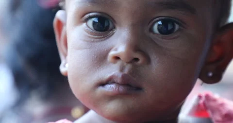 Innocent Indian kid Stock Footage 293143172