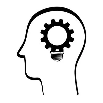 Innovate disign. Idea icon. Flat illustration , vector Stock Illustration