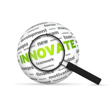 Innovate Illustrazione stock