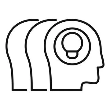 Innovation and creativity concept icon 스톡 일러스트