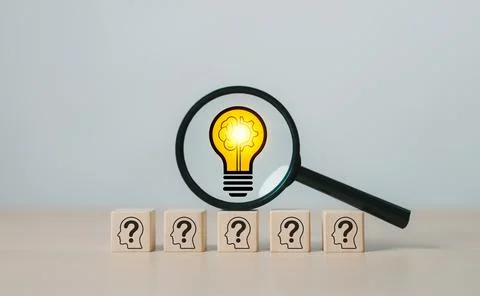 Innovation and Problem Solving Concept. Foto stock