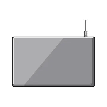 Innovation charging mouse pad wireless cartoon vector illustration Stock Illustration