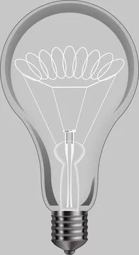 Innovation concept.Lightbulb in abstract style. Creative idea conception. T.. Stock Illustration
