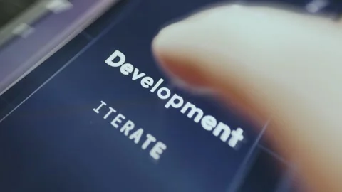 Innovation creation guided by Development concept and constant improvement Stock Footage 334948362