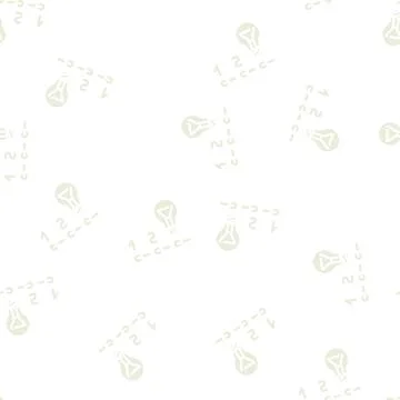 Innovation data science glyph vector seamless pattern Stockillustratie