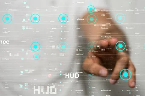 A Innovation futuristic digital data binary code background technology 写真素材