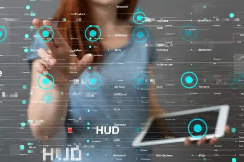 A Innovation futuristic digital data binary code background technology 스톡 사진