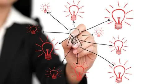 Innovation idea Stock Photos