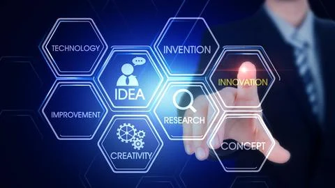 INNOVATION Illustrazione stock