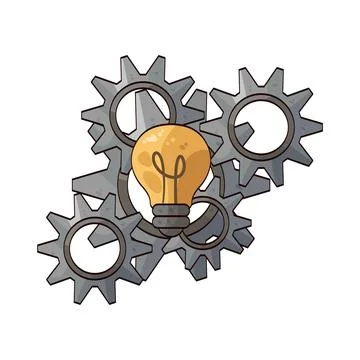 Innovation illustration Illustrazione stock