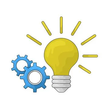 Innovation illustration Illustrazione stock