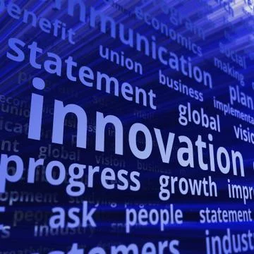 Innovation internet 3d 스톡 일러스트