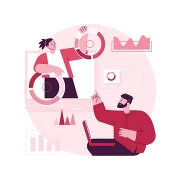 Innovation management software abstract concept vector illustration. 스톡 일러스트