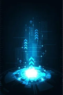 Innovation of modern technology. Stock-Illustration