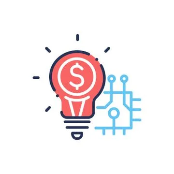 Innovation - modern vector line design icon. Stock Illustration