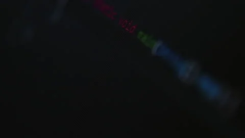 Innovation with software technology. Close up of typing code by engineer working Stock Footage 111360821
