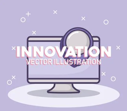 Innovation technology image Stock Illustration