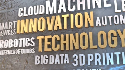 Innovation technology latest tech concept Video stock 121512502