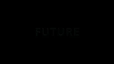 Innovative ai technology text graphics showcasing future concept in a digital Stock Footage 319530897