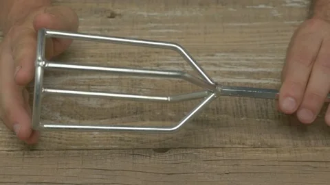 An Innovative and Efficient Metal Tool Designed Specifically for Gardening and Stock Footage 281482939