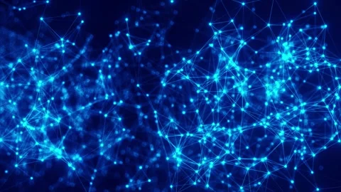 Innovative blue background Stock Footage 295540938