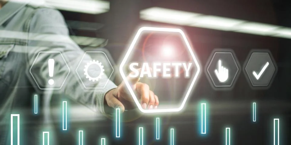 Innovative Concept of Digital Information Security Protection with Highly Secure Stock Illustration