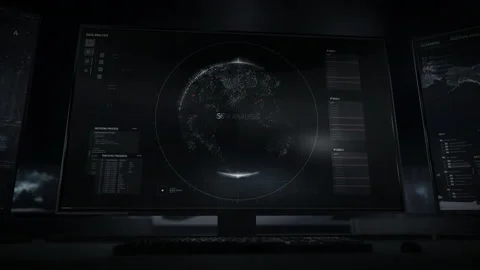 Innovative Detection Software Analyzing Source Of Hacker Attack Script Code Stock Footage 221290819