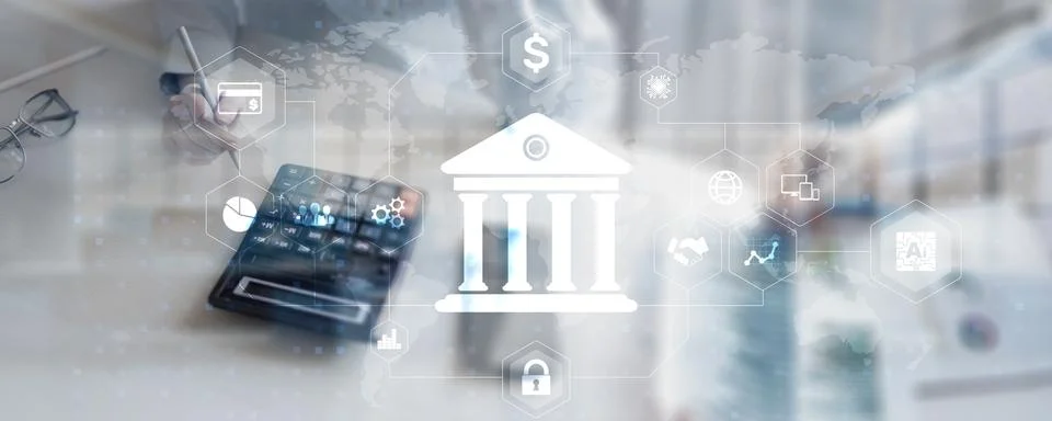 Innovative Digital Banking Solutions for Efficient Financial Management Stock Photos