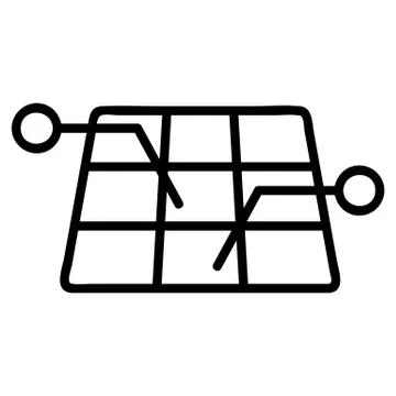 Innovative farm icon vector. Isolated contour symbol illustration Stock Illustration